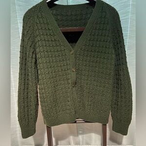 Olive Green Women's Sweater